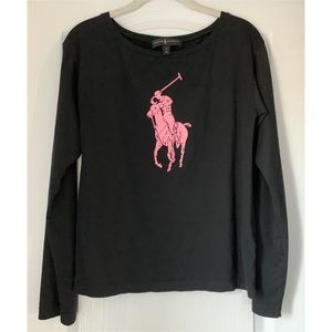 Ralph Lauren Black Logo Shirt